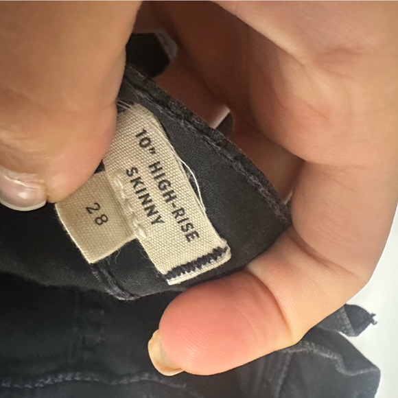 Madewell 10” High-Rise Skinny Jeans - Size 28 - Picture 5 of 6